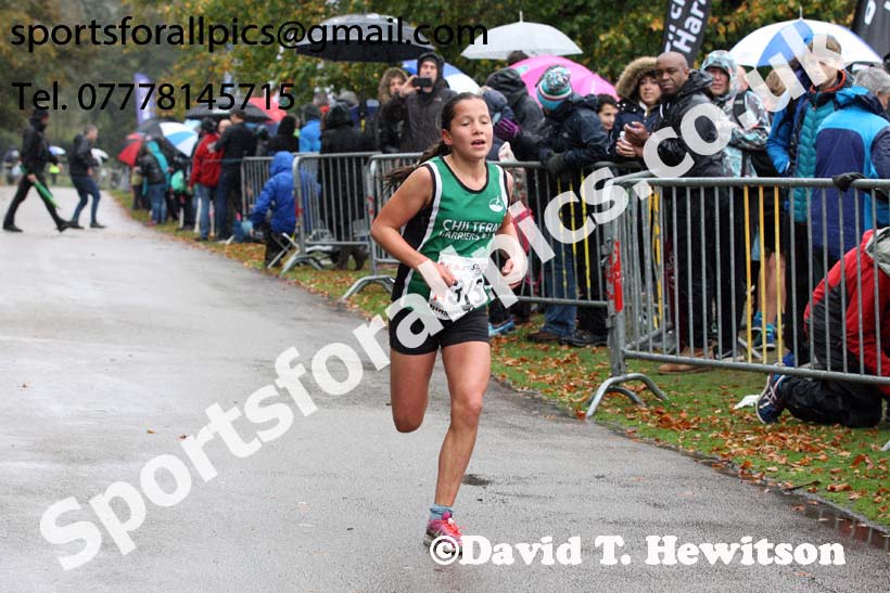 Girls under-13s 3 Stage Relay, 2018 ERRA 6 and 4 Stage and Youngsters Relays. Photo:  David T. Hewitson/Sports for All Pics